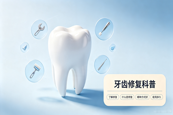 口腔科普示意图