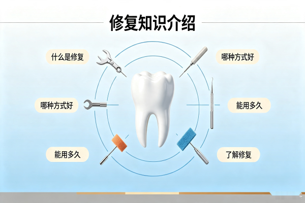牙齿修复修复通用示意图