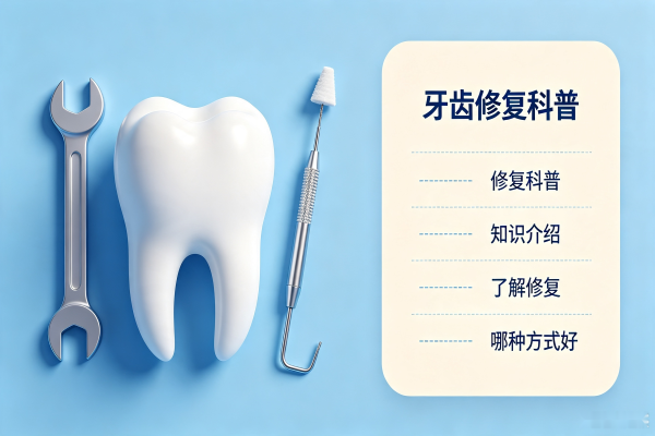 牙齿修复修复通用示意图