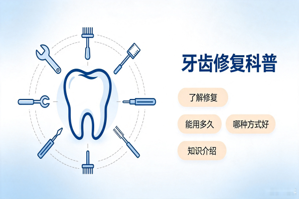 牙齿修复修复通用示意图