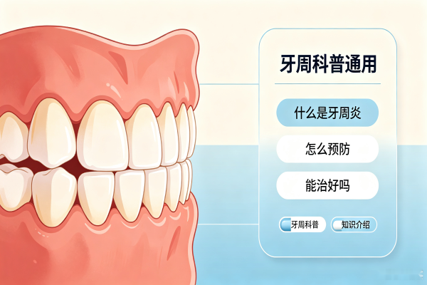 口腔科普示意图