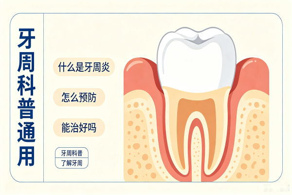 牙周治疗牙周通用示意图