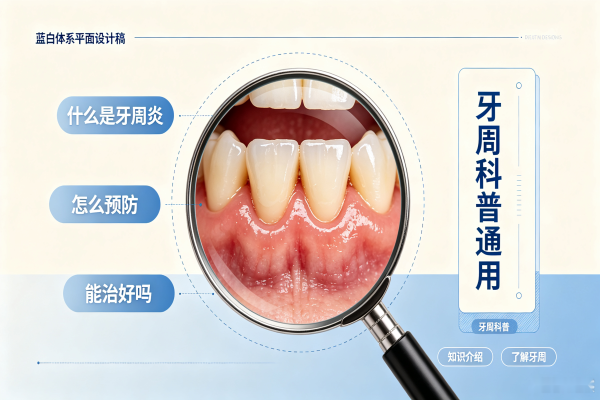 口腔科普示意图