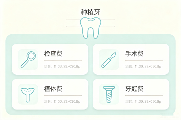 口腔科普示意图